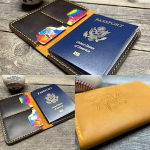 ¡Funda para pasaporte Rawlings Heart of the Hide Horween!
