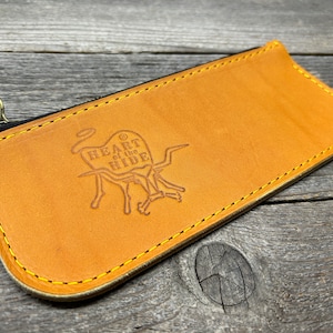 Bolsa de dinero Rawlings Heart of the Hide Horween con cremallera - The Clubbie!!