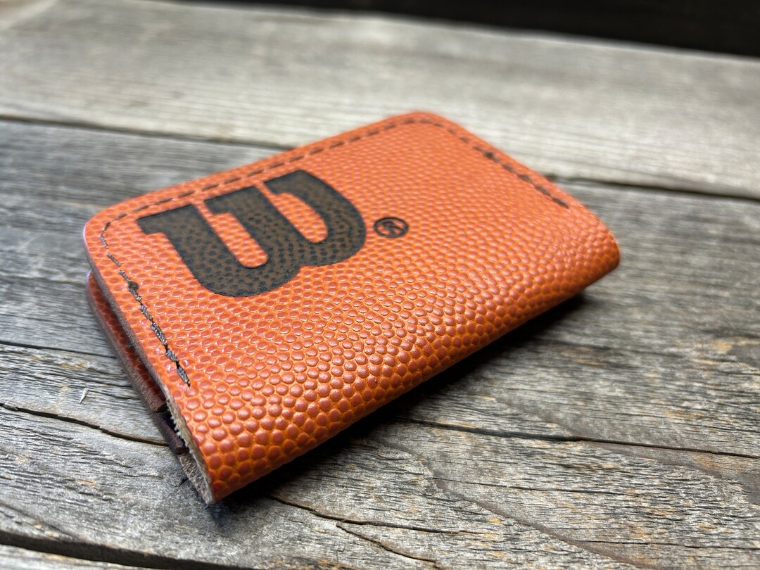 NEW STYLE Horween wilson NBA Basketball Leather Wallet Etsy