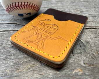 Rawlings Heart of the Hide Horween Top Loading Baseball Glove Wallet with Hidden 3rd Pocket!!