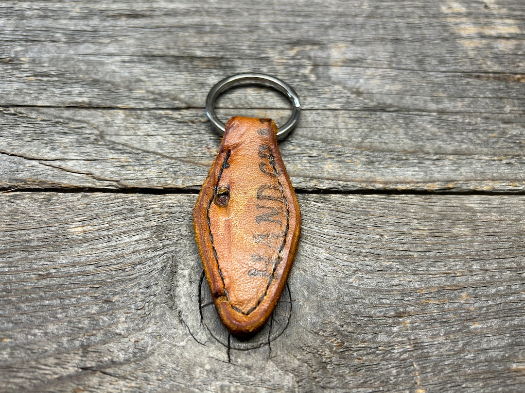 Vintage handcrafted Baseball Glove Key Chain NEW Etsy
