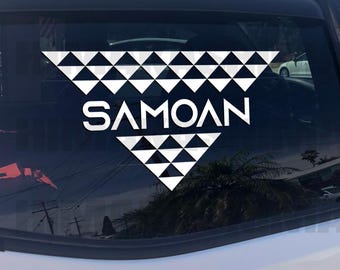 Samoan Style Vinyl Decal