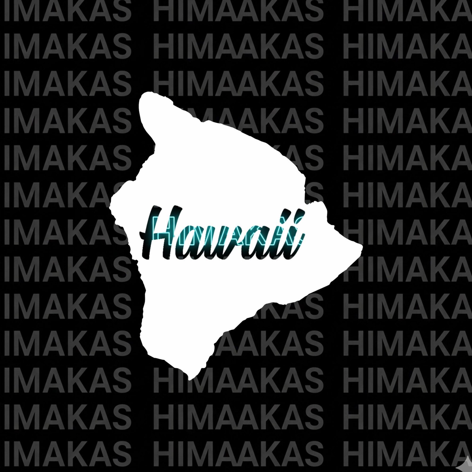 Islander Sticker Hawaii Big Island Vinyl Decal: Polynesian Islander Style Car/truck ...