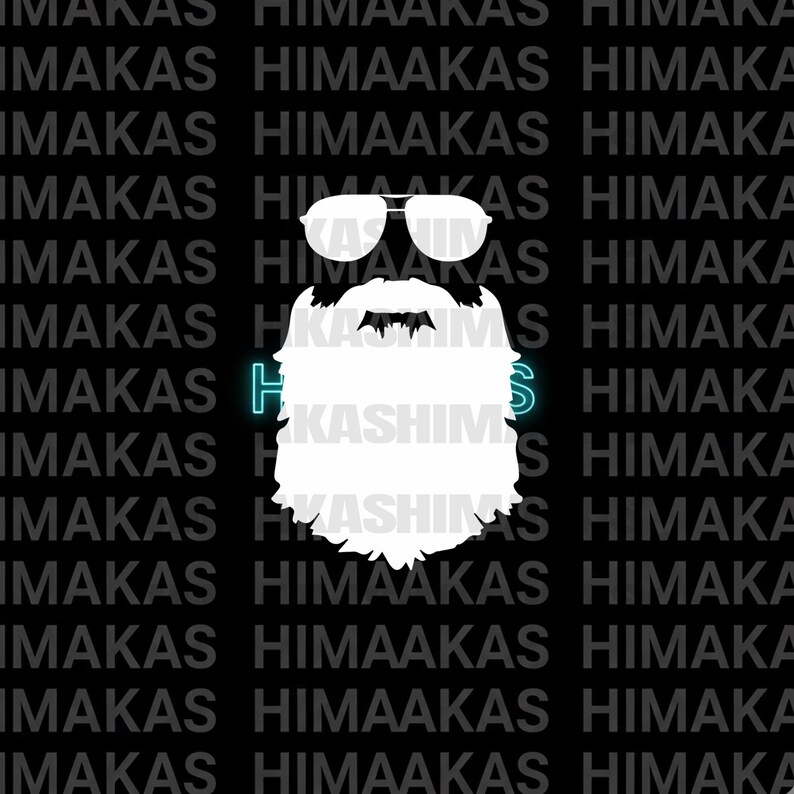 Beard Decal Sticker - Etsy