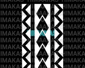 Polynesian Tattoo Decal Sticker: Island Car/Laptop Vinyl Art