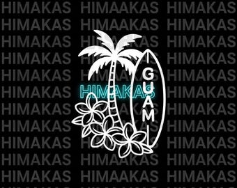 Guam Vinyl Decal