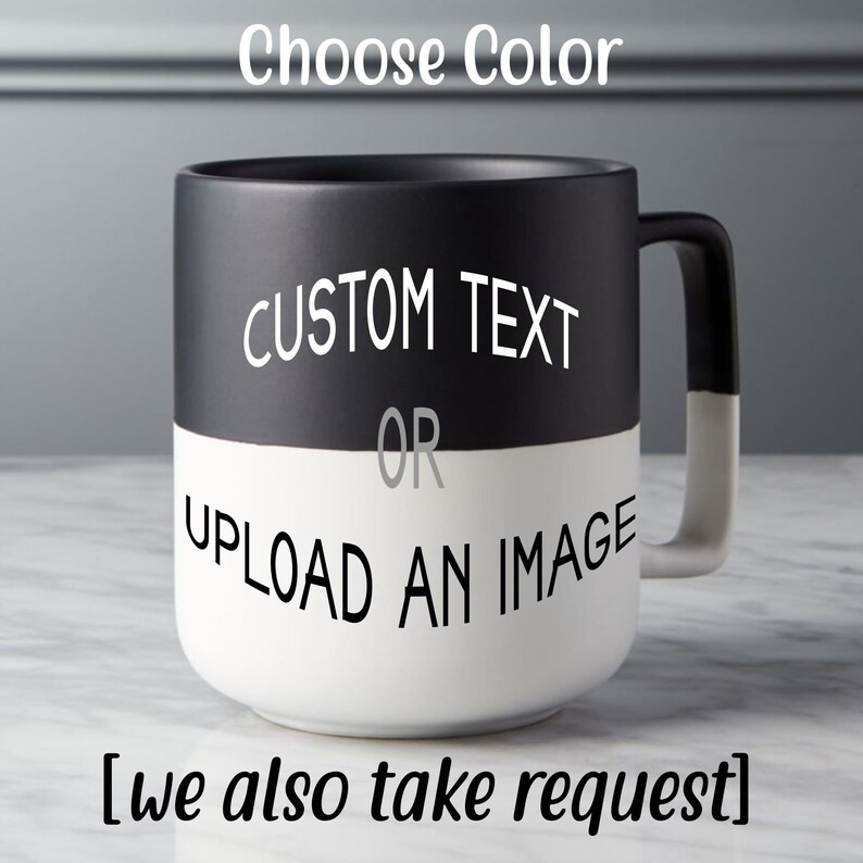 Custom Mug Decals in Many Colors and Sizes Etsy