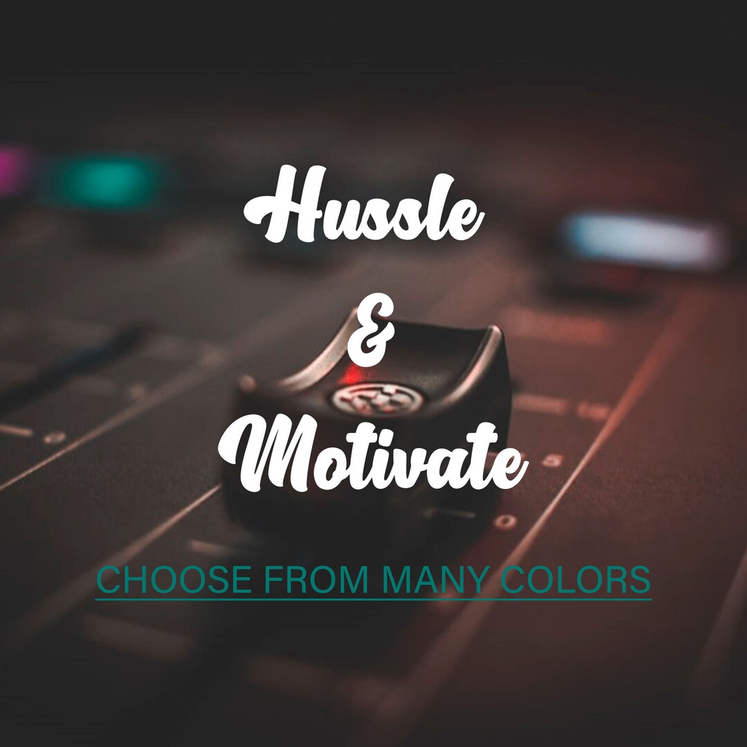 Hussle & Motivate Vinyl Decal-nipsey Hussle-decal Sticker - Etsy