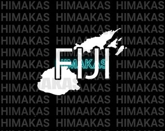 Fiji Islands Vinyl Decal