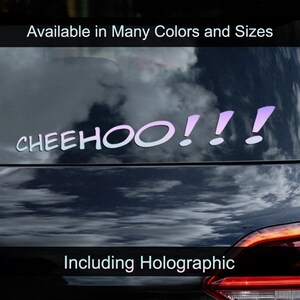 CheeHoo Decal Sticker for Car Window Decal for Truck Polynesian Outdoor Waterproof Decal Chee Hoo Sticker