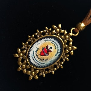 Ambachtelijke medaille detente van het Heilig Hart van Jezus - Ambachtelijke medaille detente van het Heilig Hart van Jesús -