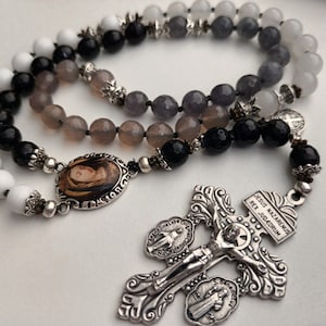 Chapelet des âmes du purgatoire avec crucifix du pardon - (Chapelet des Âmes Sacrées du Purgatoire)-Saintes Âmes