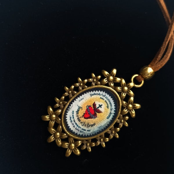 Artisan medal detente of the Sacred Heart of Jesus - Artisan medal detente of the Sacred Heart of Jesús -