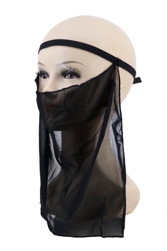 Fauteuil Prestatie winter Buikdanseres Gezichtssluier Sheer Black Face Covering-Black - Etsy Nederland Fauteuil Prestatie winter Buikdanseres Gezichtssluier Sheer Black Face Covering-Black - Etsy Nederland