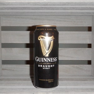 Guinness Beer Can Candle, 16 oz. Guinness beer candle, Guinness Soy can candle, Guinness beer, men&#39;s gift, BYOC candle
