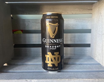 Guinness Beer Can Candle, 16 oz. Guinness beer candle, Guinness Soy can candle, Notre Dame candle, Fighting Irish Candle, Go Irish can