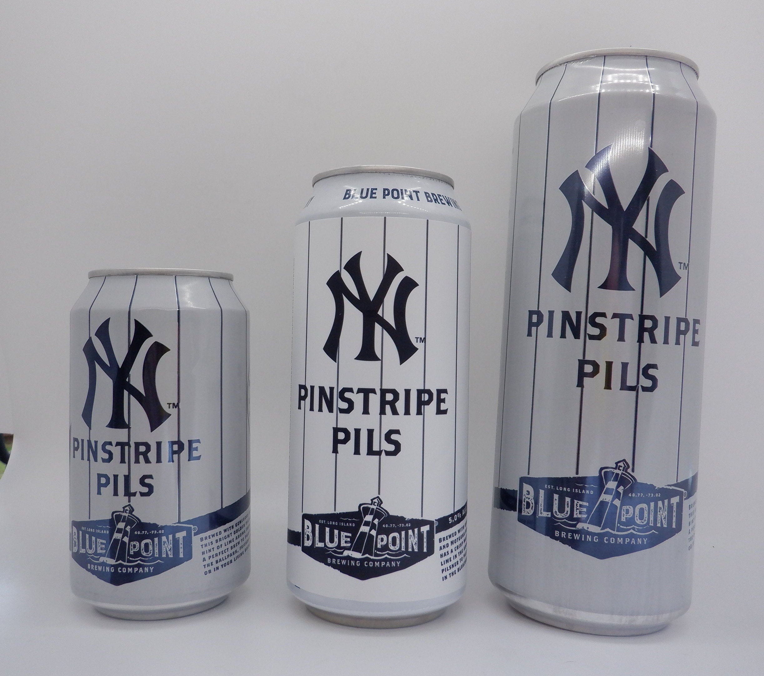 Pinstripe Pils Yankees soy candle beer can candle New Etsy