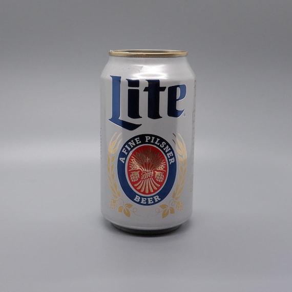 8 Oz 12 Oz Or 16 Oz Miller Lite Can Candle Beer Can Candle Etsy