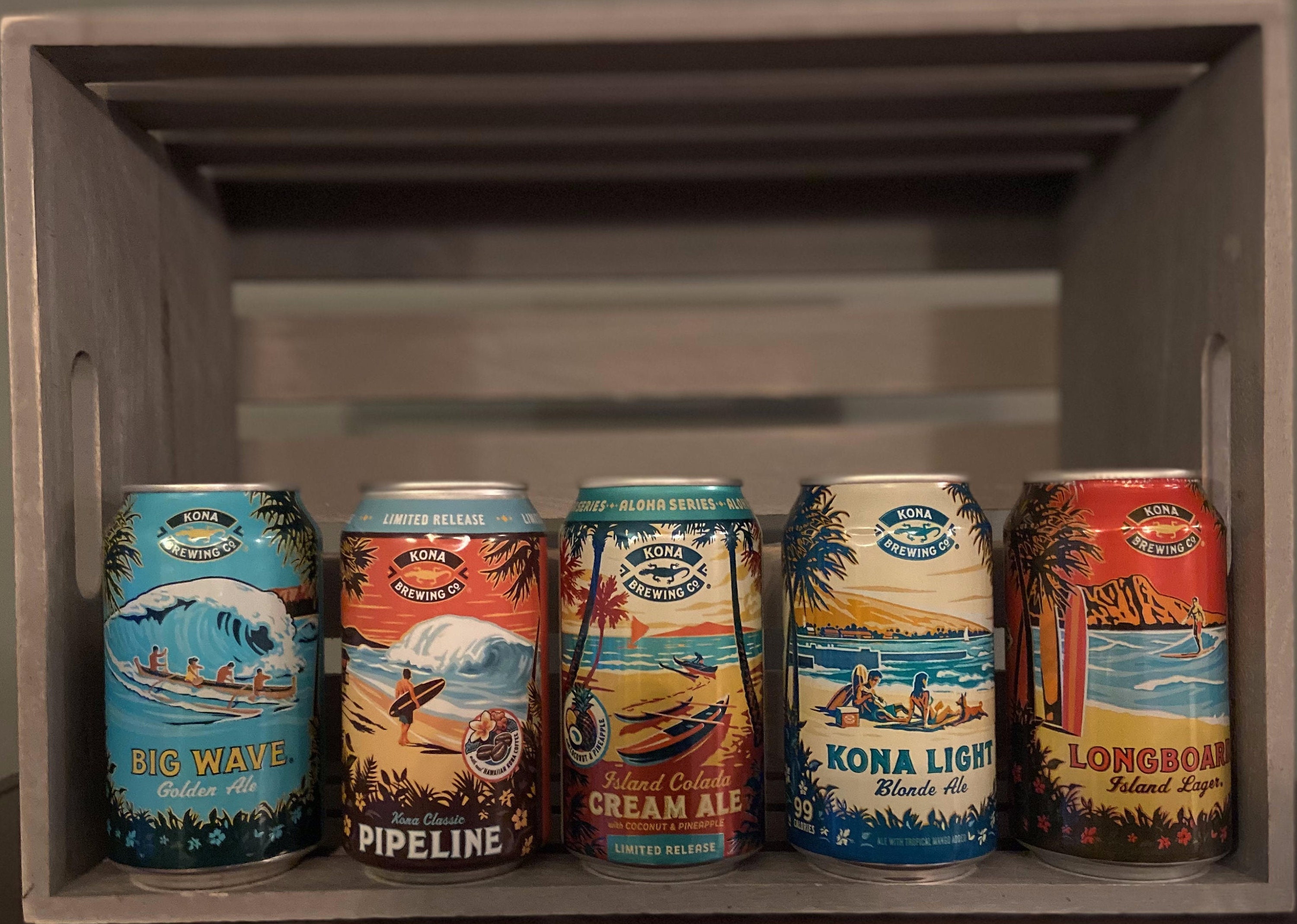 Kona Brewing Soy Candle Can - Beer Can Candle - Kona Brewing