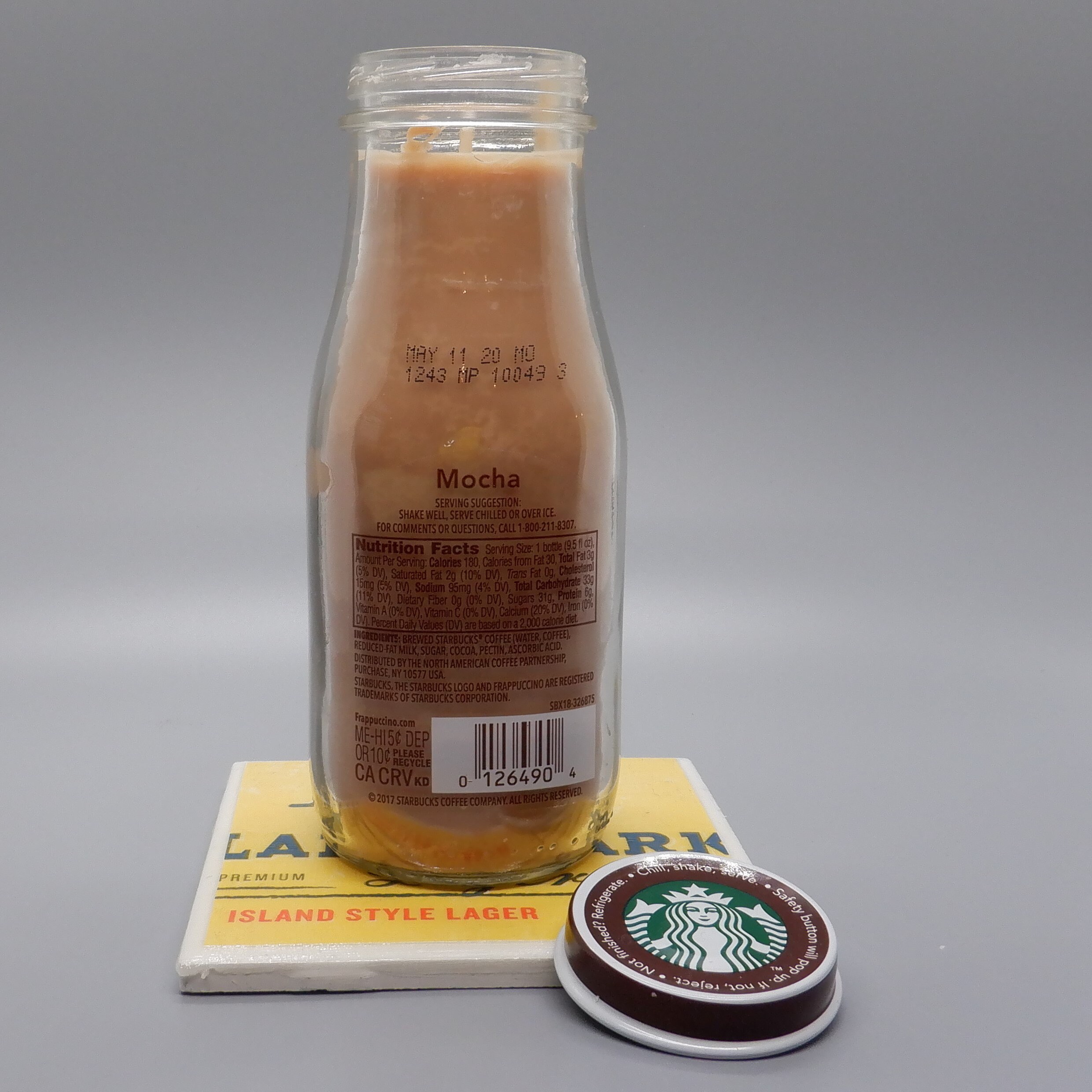 Starbucks Bottle Soy Candle Starbucks Starbucks Candle Etsy