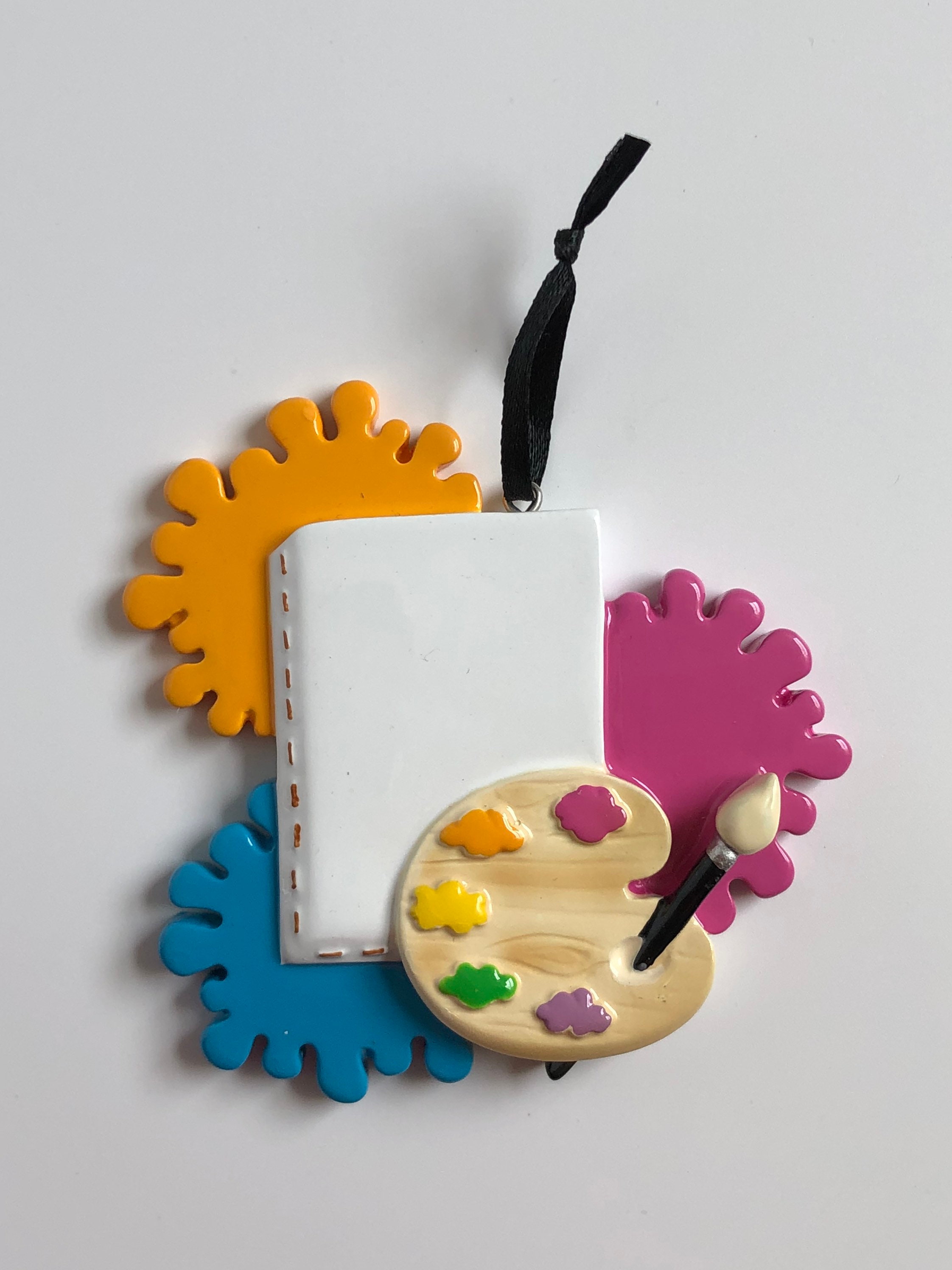 Artist Ornament Artist Personalized Ornament Palette Etsy