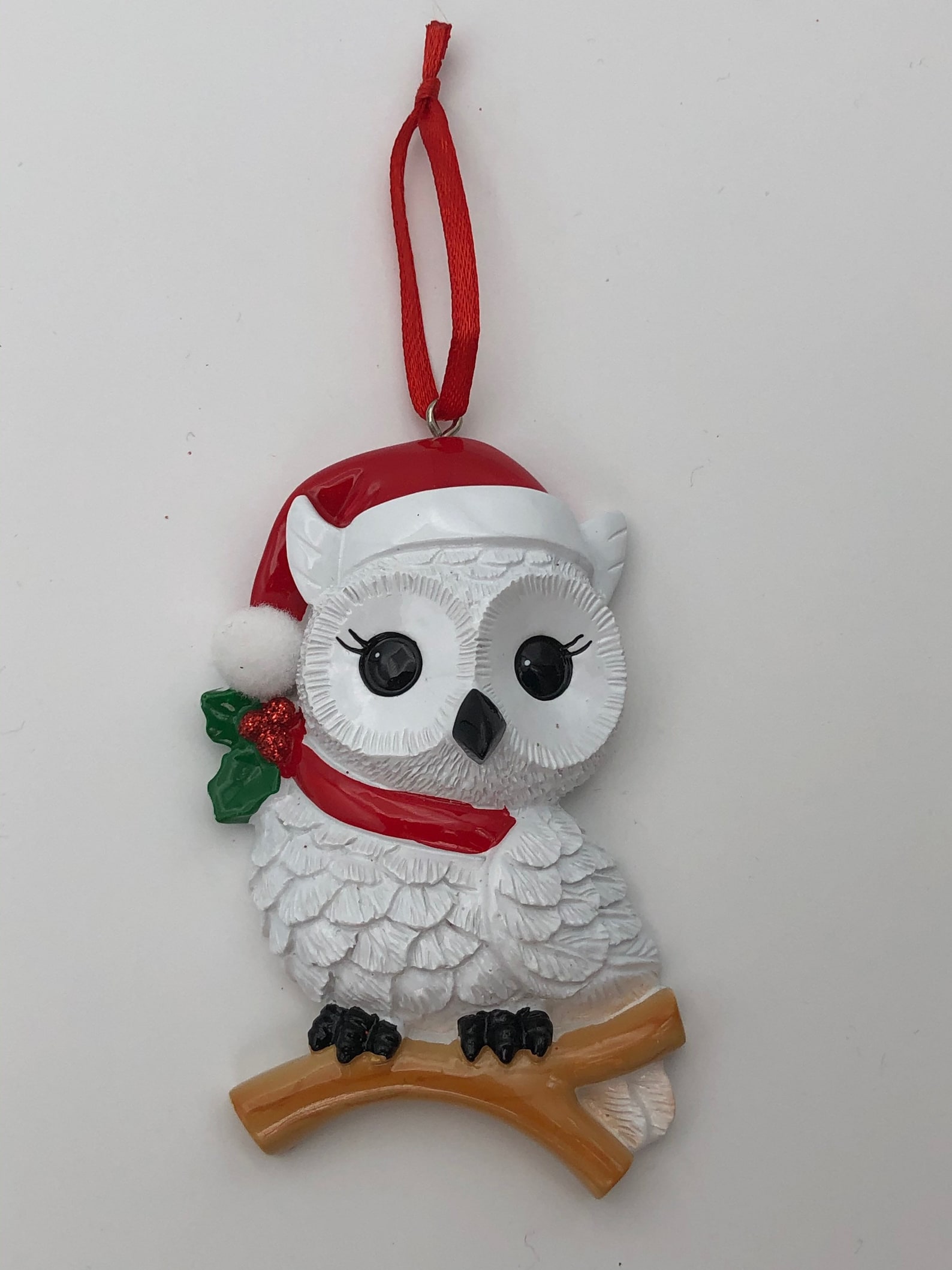 Owl Ornament Owl Personalized Ornament Snowy Owl Ornament Etsy