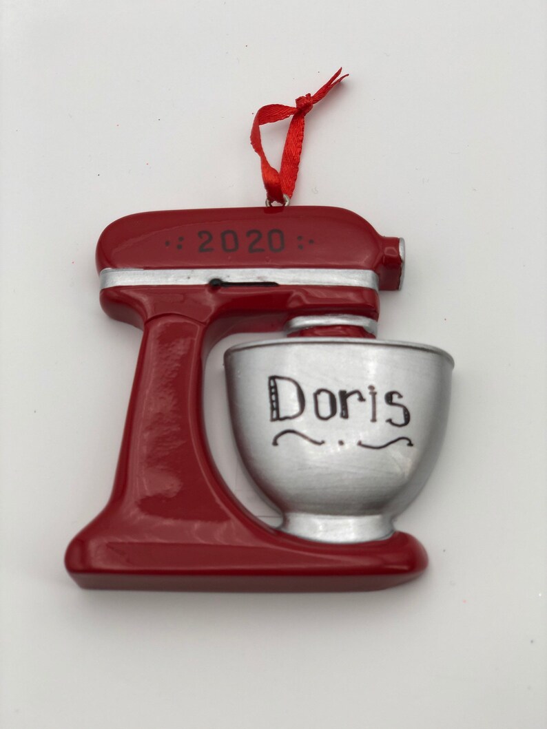 Baker Personalized Christmas Ornament Baking Personalized Etsy