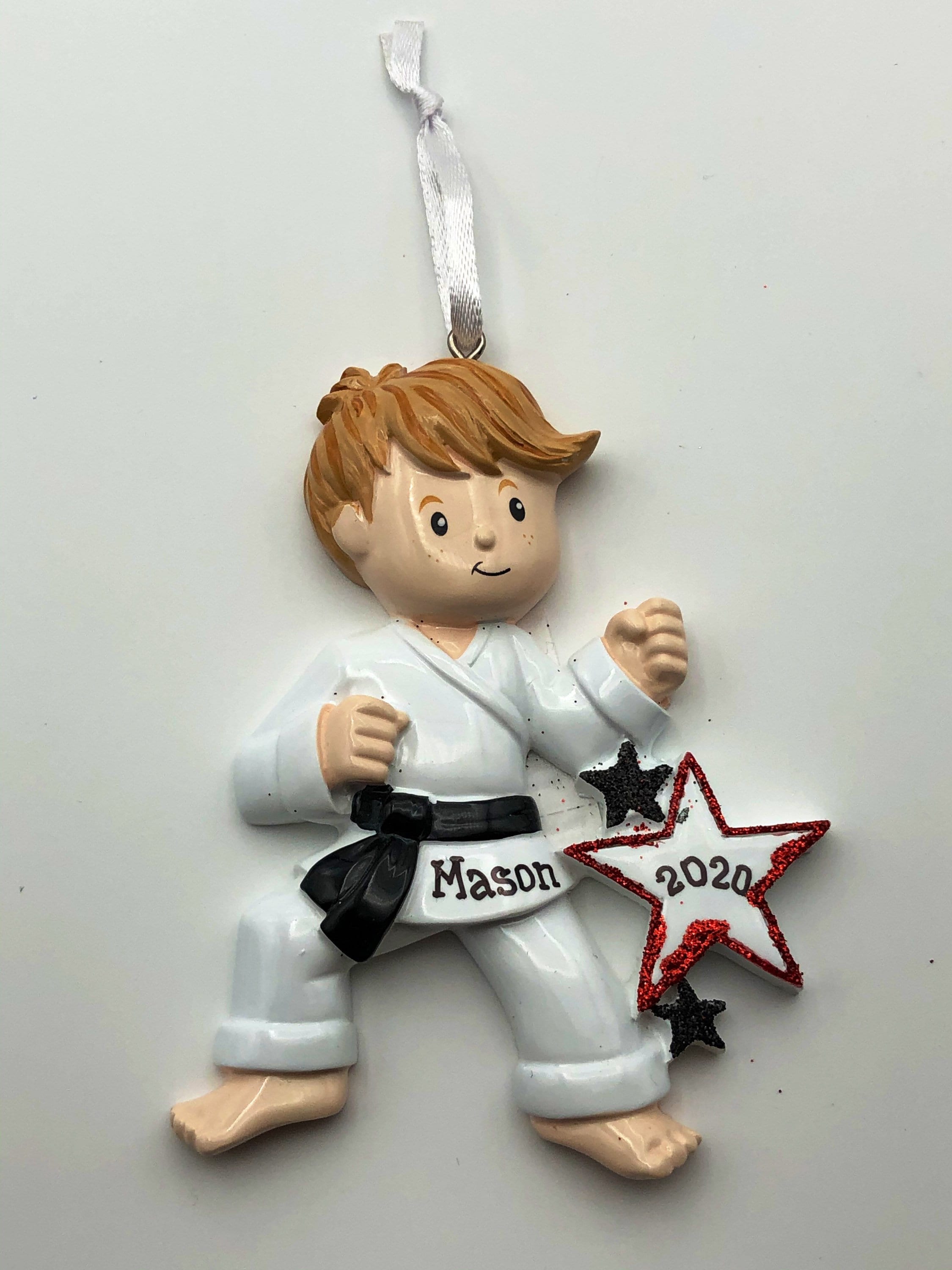 Karate Christmas Ornament 