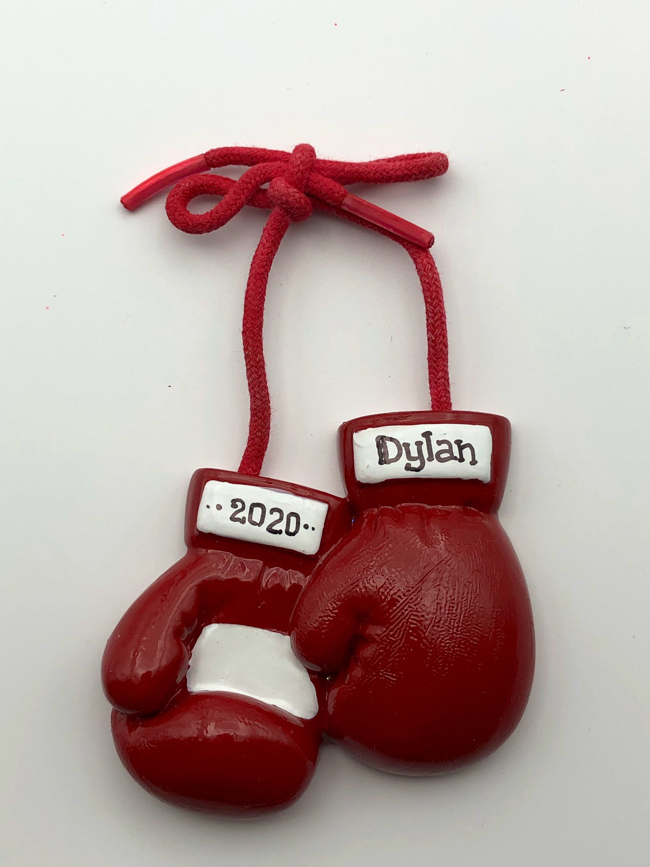 Boxing Ornament Boxing Personalized Ornament Boxing Gloves | Etsy