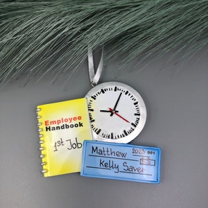 Paycheck Ornament, Paycheck Personalized Ornament, Personalized Christmas Ornament