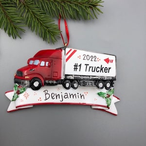Big rig christmas ornaments Clearance