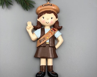 Ornament Girl Scout - Etsy