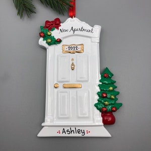 Personalized New Apartment Ornament, Our First Apartment Ornament, Our 1st Apartment Ornament, Personalized Home Ornament