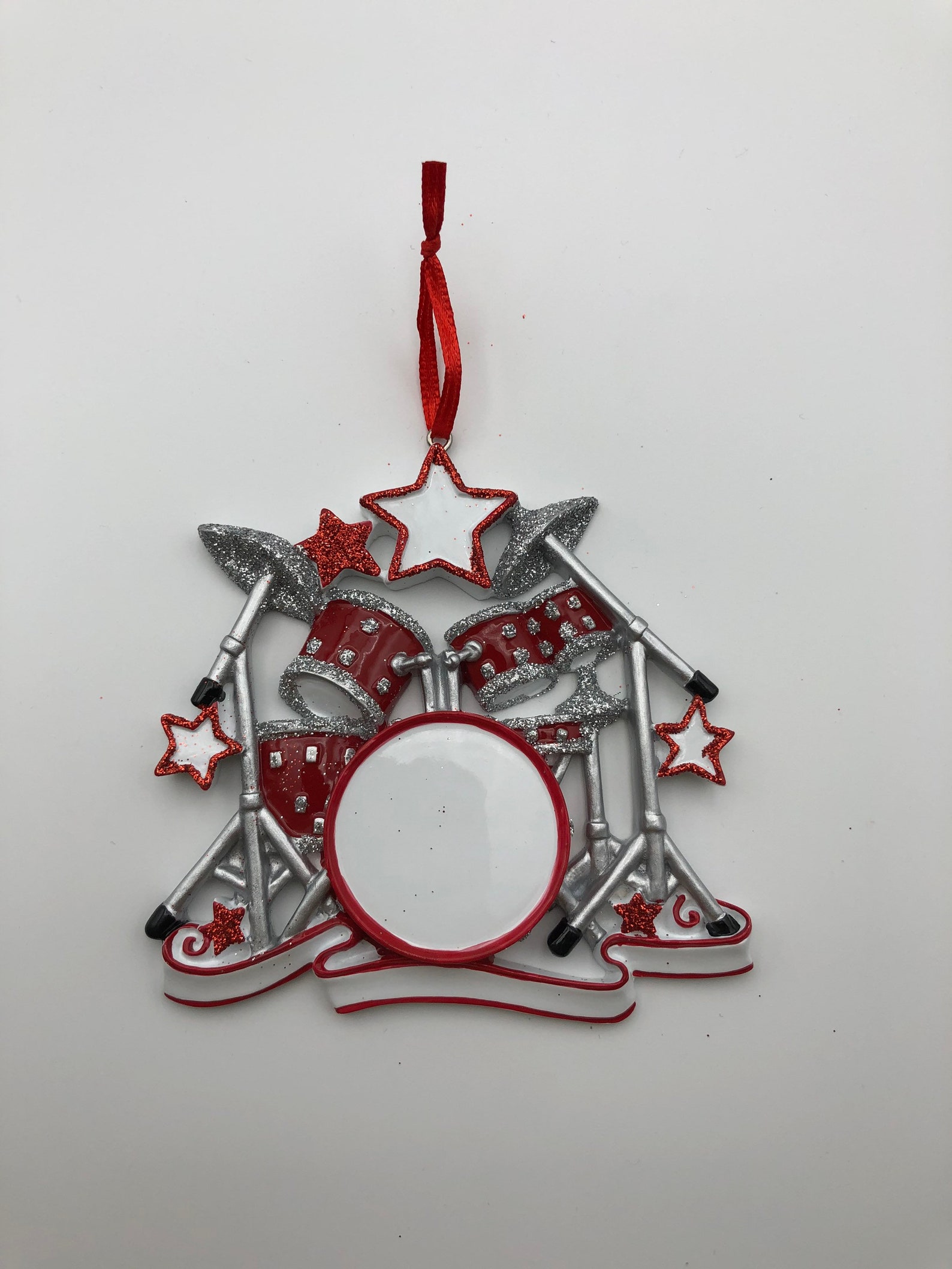 Drum Ornament Personalized Drum Ornament Drummer Ornament Etsy