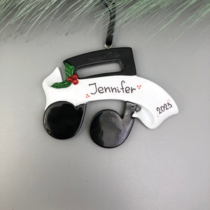 Musical Note Ornament, Music Lover Ornament, Personalized Music Note Ornament, Personalized Christmas Music Ornaments