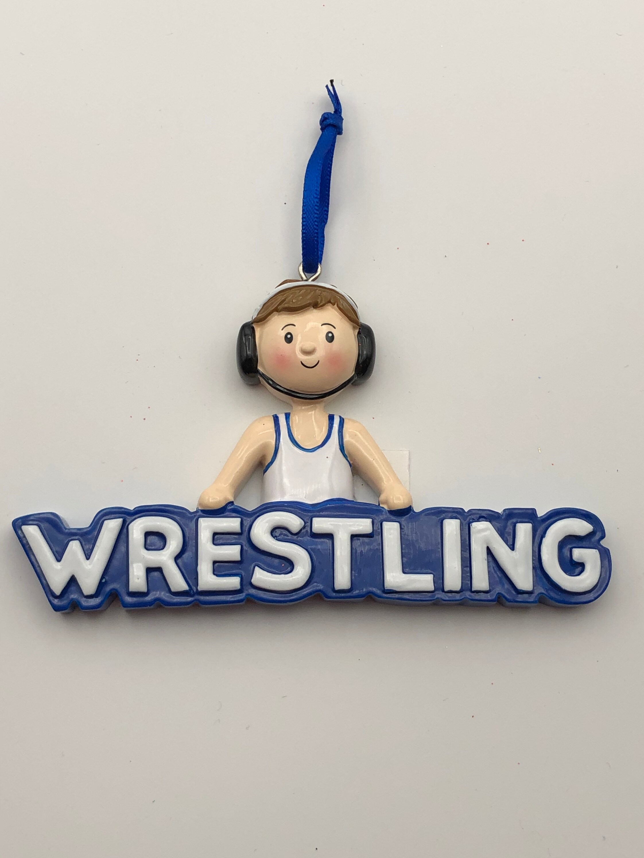 Wrestling Ornament Wresting Personalized Ornament Etsy