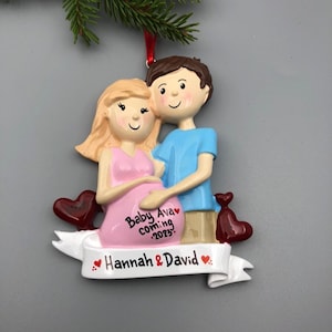 Eltern werden Weihnachtsverzierung, erwartet Eltern personalisierte Weihnachtsverzierung, erwartet Familie Weihnachten, erwartet Paar Geschenk