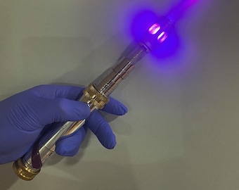 Purple Classic 10 Custom Sonic Screwdriver with light and sound.