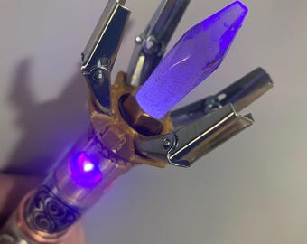 Custom Purple Sonic Screwdriver Prop from BBC&#39;s Doctor Who