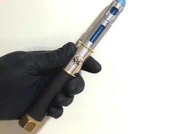 10/11 Doctor Who Sonic Screwdriver Prop with leather handle from BBC&#39;s Doctor Who