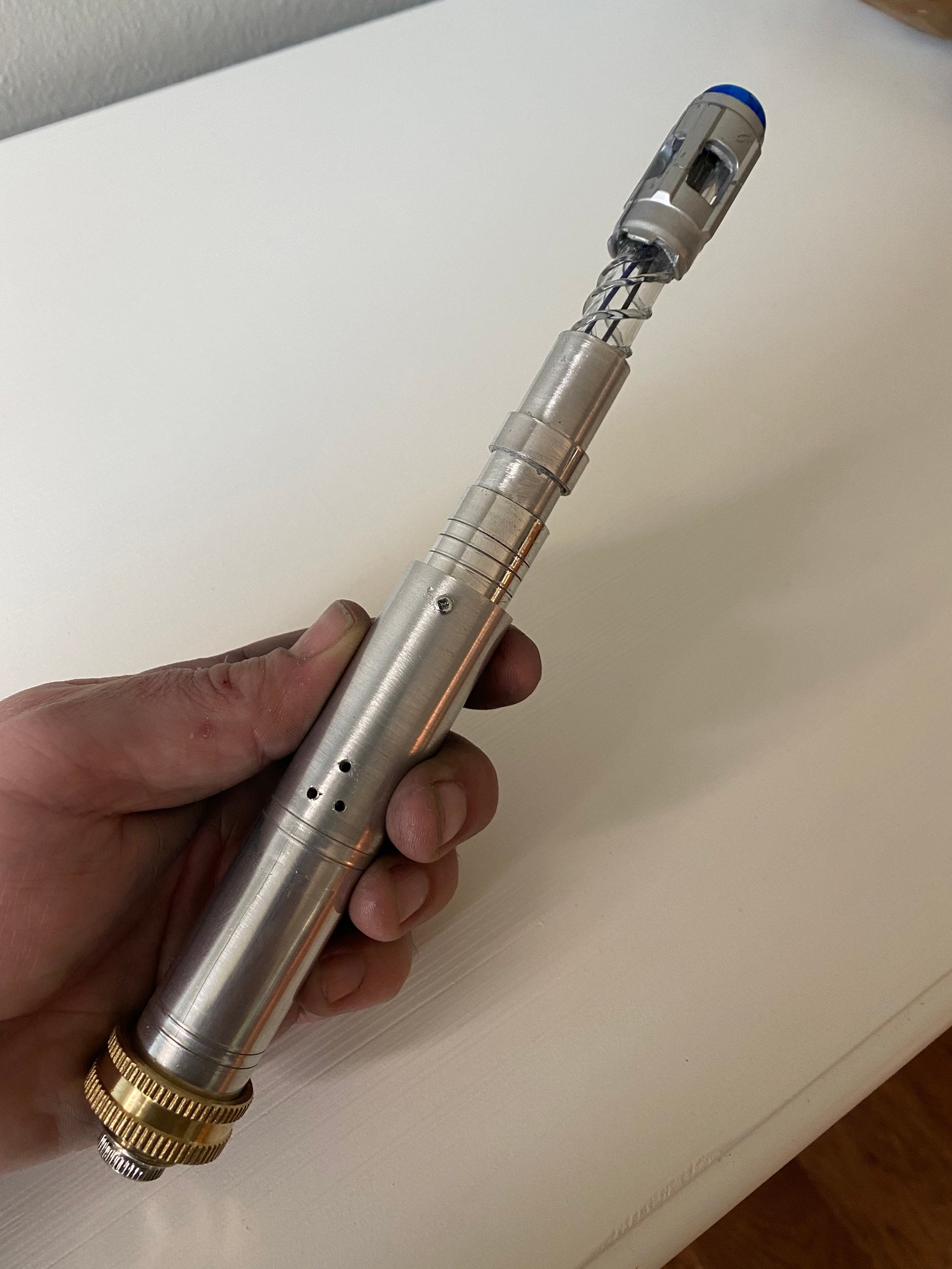 Classic 10 Custom Sonic Screwdriver with light and sound. Etsy