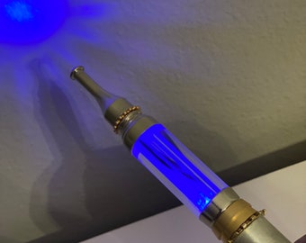 The Doctor’s Needle. Custom Sonic Screwdriver with metal stand. Lights and sound included.