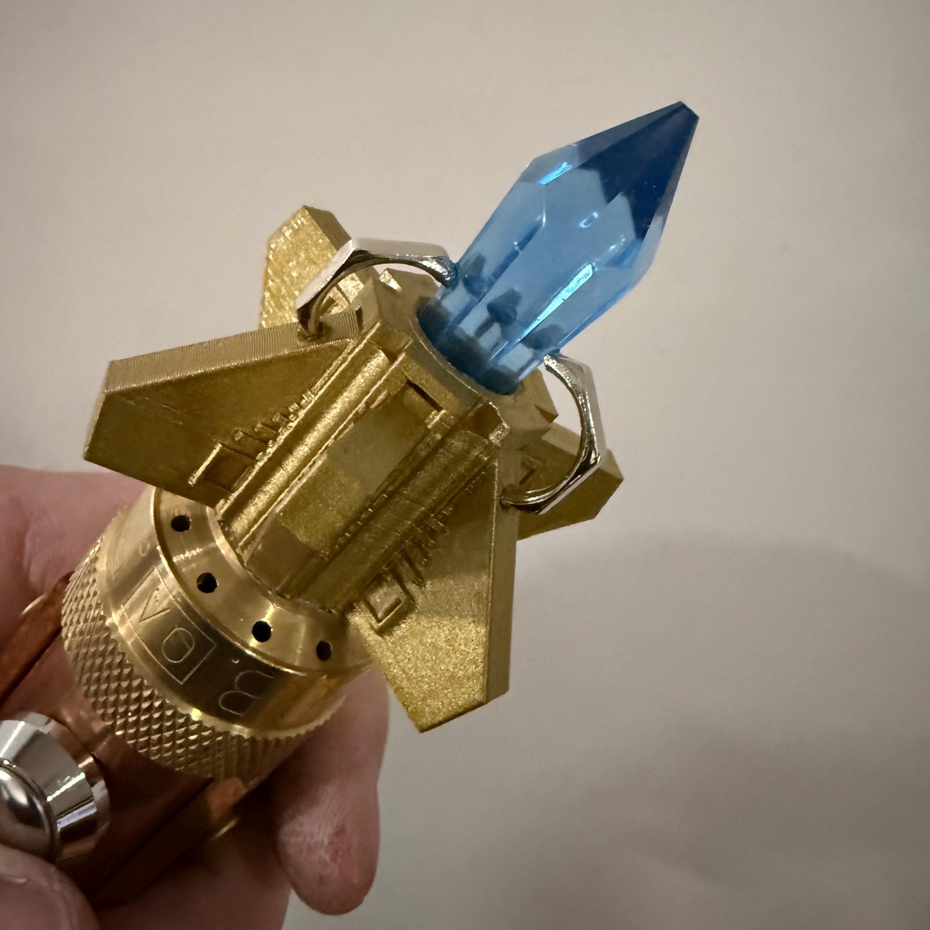 Dark Eyes Sonic Screwdriver Prop, 8th Doctor Who Audio Drama Sonic Screwdriver