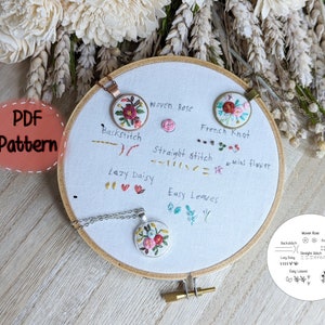 Beautiful Embroidery Kits for Beginners, Easy to Follow Preprinted