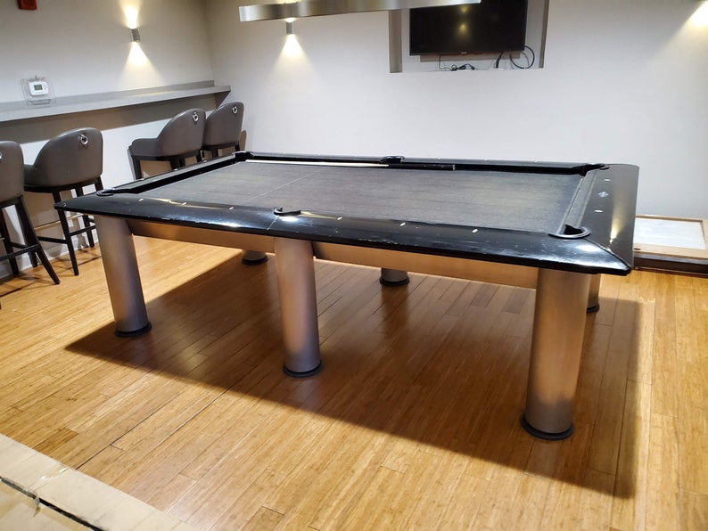 Contemporary 8ft Brunswick Manhattan Pool Table. Etsy