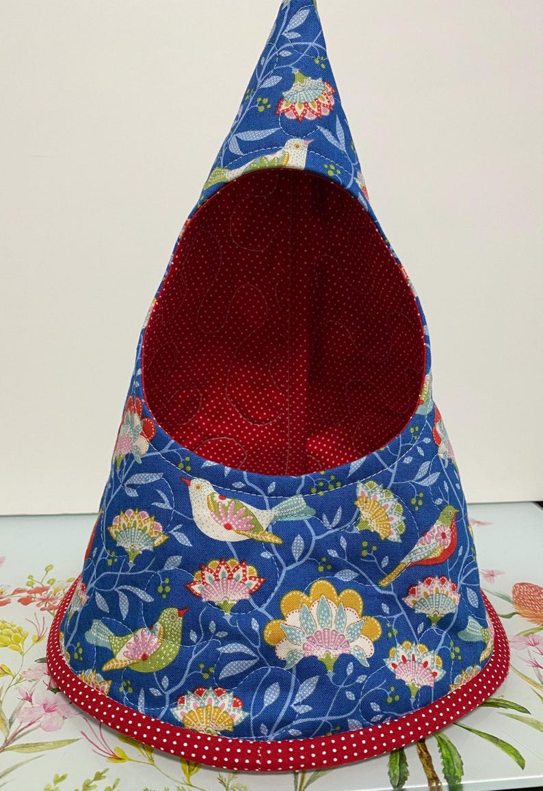 Scandinavian Style Peg Bag Tilda Birds