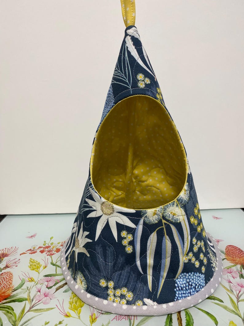 Scandinavian Style Peg Bag Wildflowers