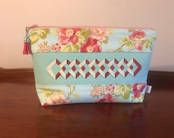 Decorative Zippered Bag - Perfect for Gift, Mother's Day, Thankyou, Teacher  | Zipper Pouch | Clutch | Cosmetic Bag | Purse