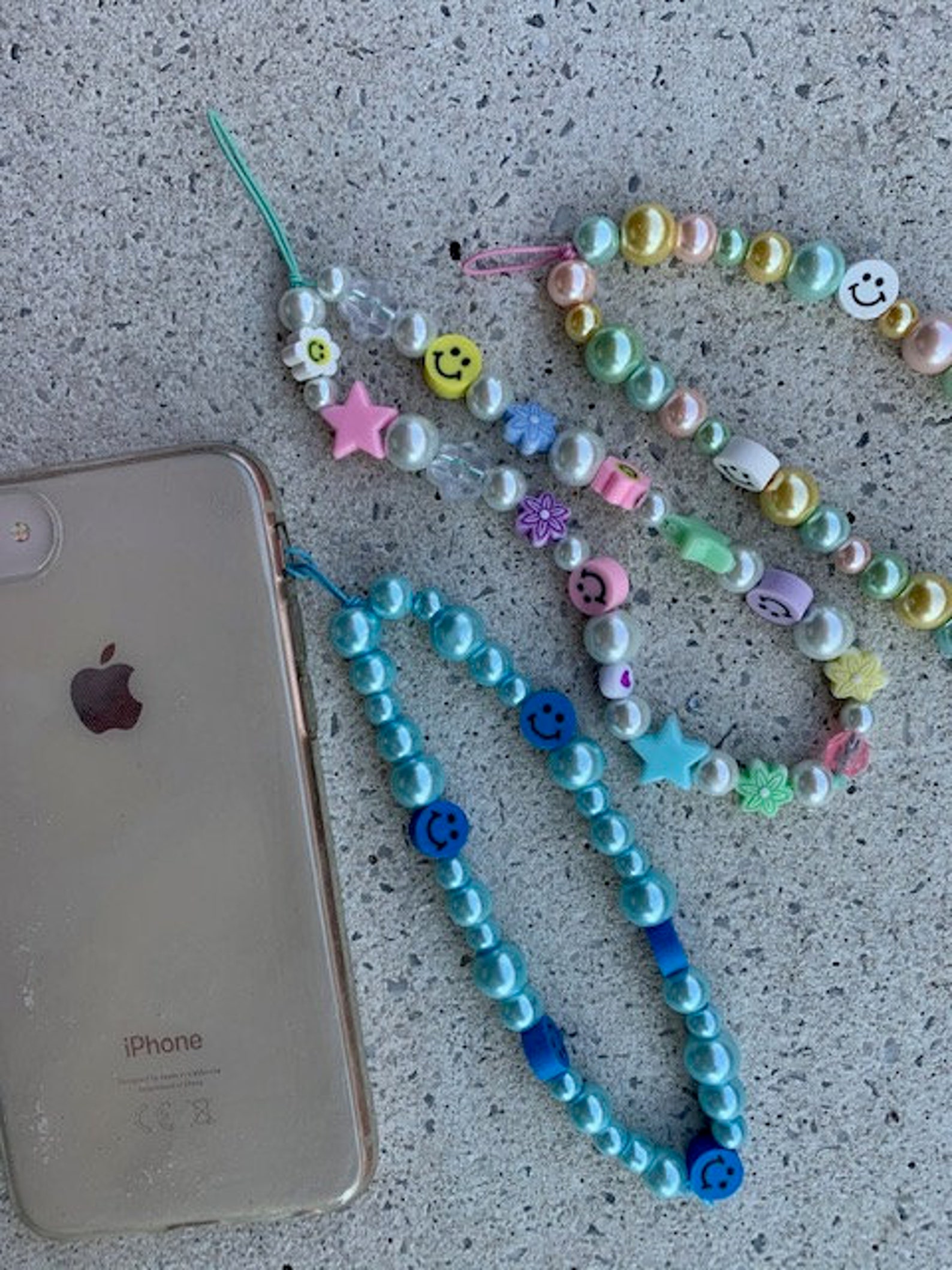 2 Pièces Pendentif De Téléphone Portable Universelle, Chaîne