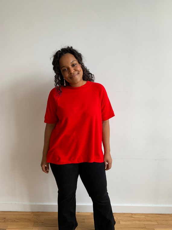 Red Red Ringer Tee - image 3